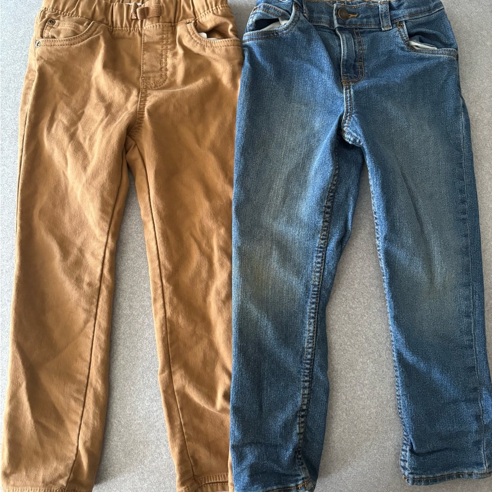 Carter's Blue and Tan Jeans for Everyday Style
